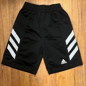 Adidas black medium basketball shorts